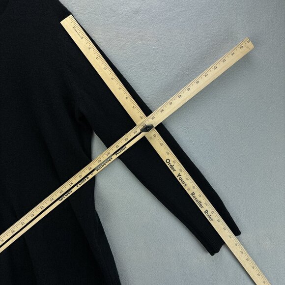 **SOLD**41 Hawthorn Sweater Womens Large Black Pullover Cashmere Knit - Picture 12 of 15